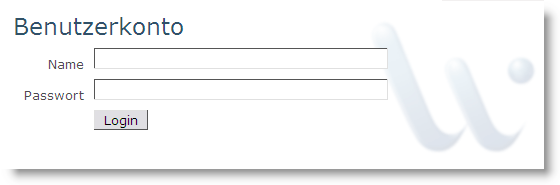Zugriffsschutz Login