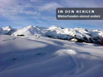 Slider mit Info-Box oben rechts